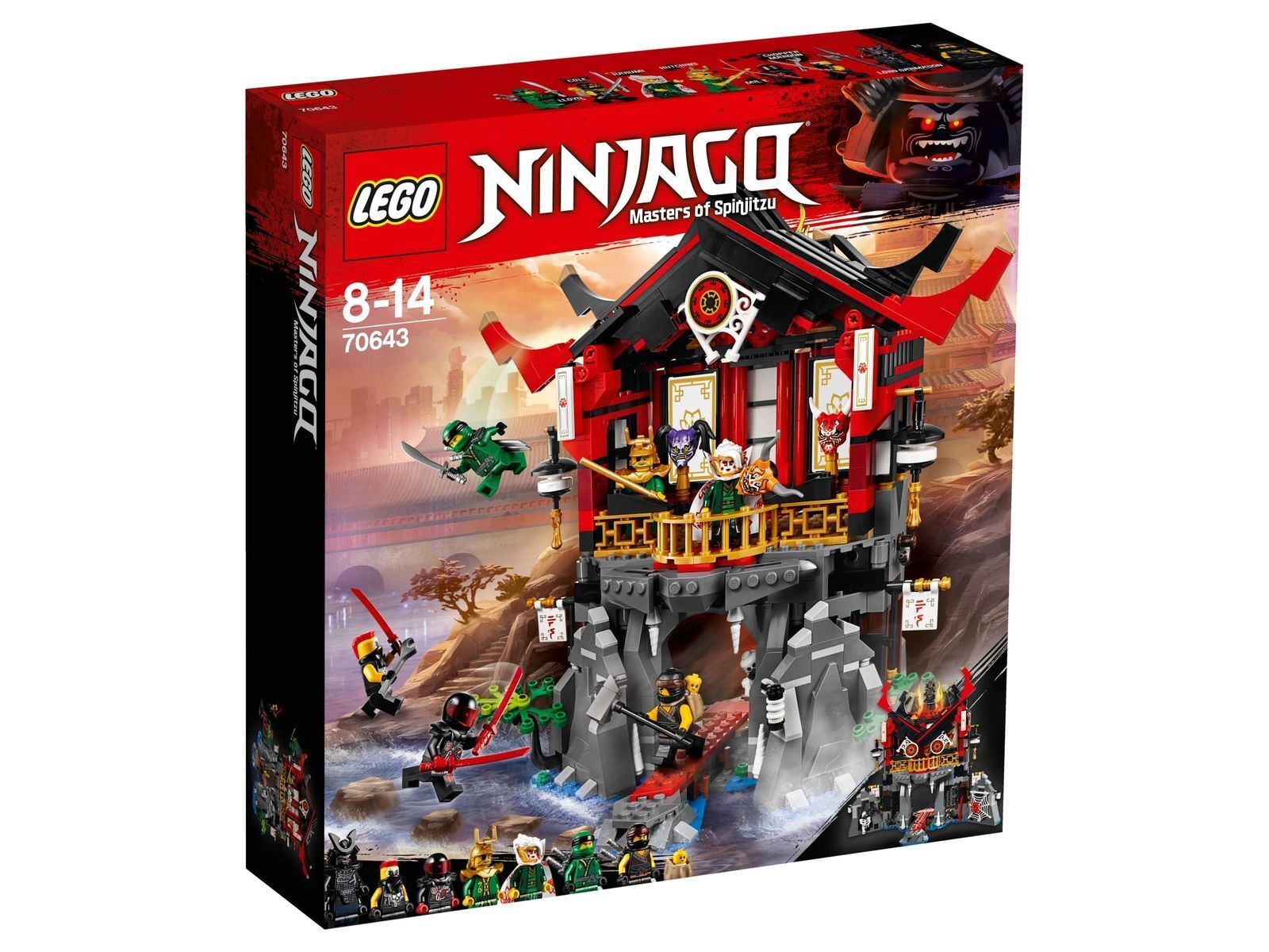 Lego Ninjago Tempel Der Auferstehung 70643
