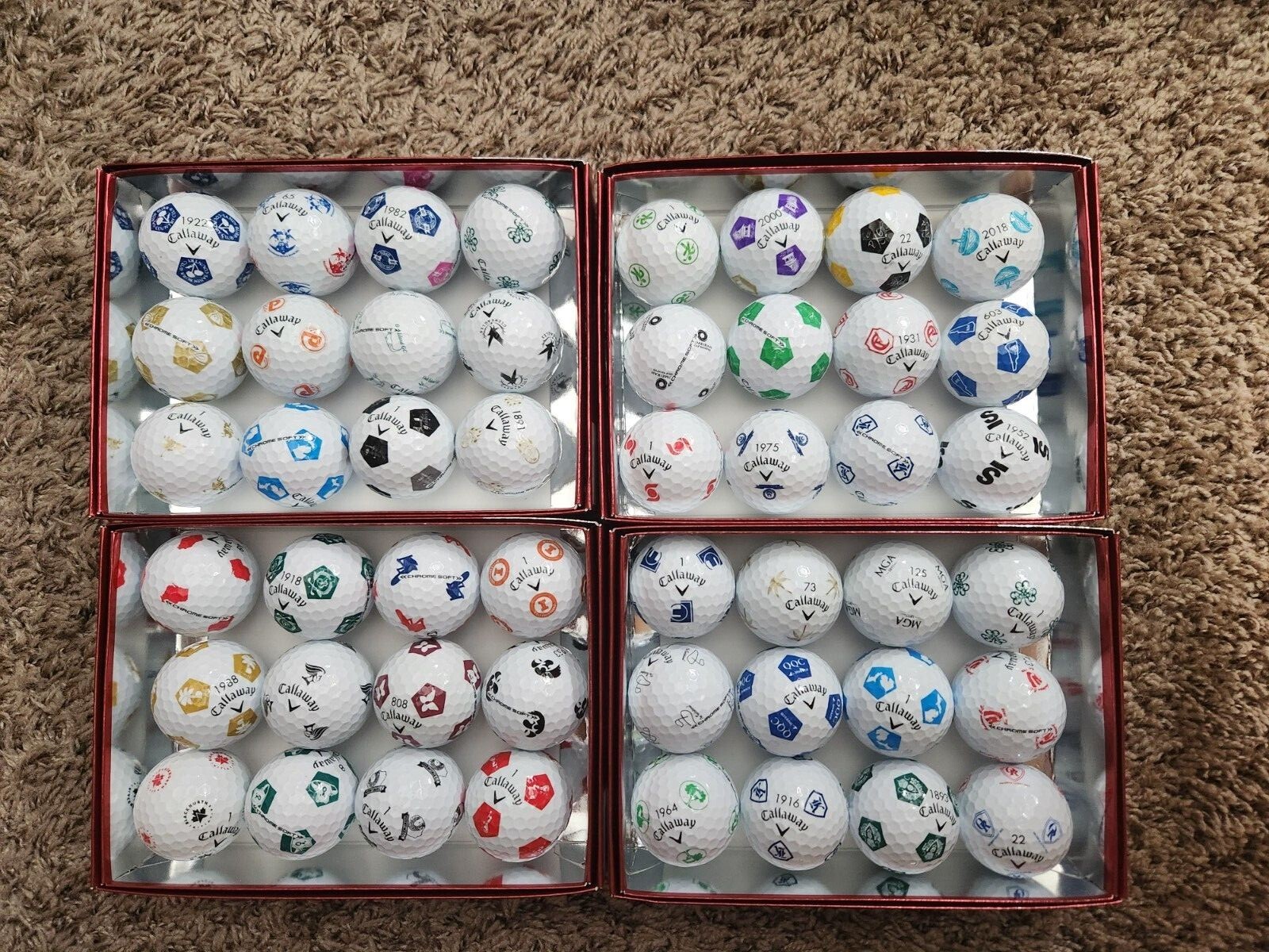Callaway Chrome Soft Truvis Logo Overrun Golf Balls One