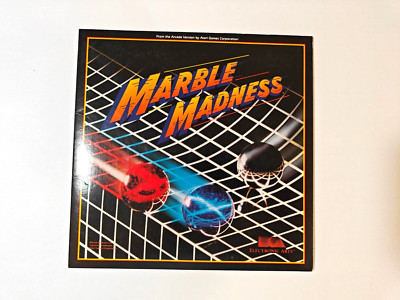 MARBLE MADNESS COMPLETE For C64 COMMODORE 64 128 GAME BY ELECTRONIC ARTS