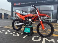 2026 KTM 250 SXF INC Akrapovic Exhaust System @Drysdale Motorcycles