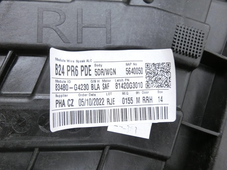 Hyundai I30 N PD 19-24 5T Fensterheber o. FH-Motor Hinten Rechts Hyundai I30 N PD 19-24 10.10.2022 83480-G4230 gebraucht Vorschau 4