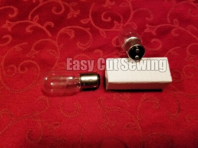 2 Push in Light Bulb Singer 201,301,301A,401,500,501,