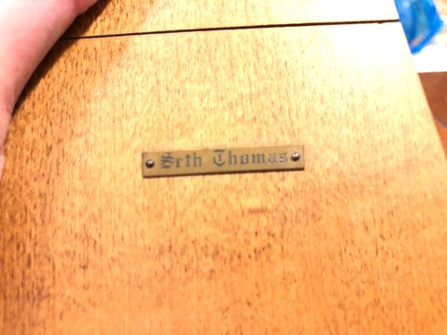 Vintage Seth Thomas Solid Wood Piano Metronome Obelisk Wind Up De Maelzel.