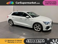 2023 Audi A3 30 TFSI S Line S Tronic Hatchback PETROL Automatic