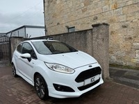 2017 FORD FIESTA ST LINE TURBO 3DR FROZEN WHITE BODYKIT 17" ALLOYS SPORTS SEATS