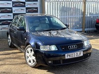 2003 Audi S3 1.8 Hatchback 3dr Petrol Manual quattro (223 g/km, 225 bhp) HATCHBA
