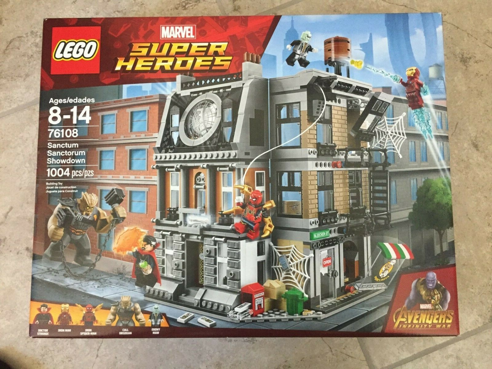 lego infinity war sanctum sanctorum showdown
