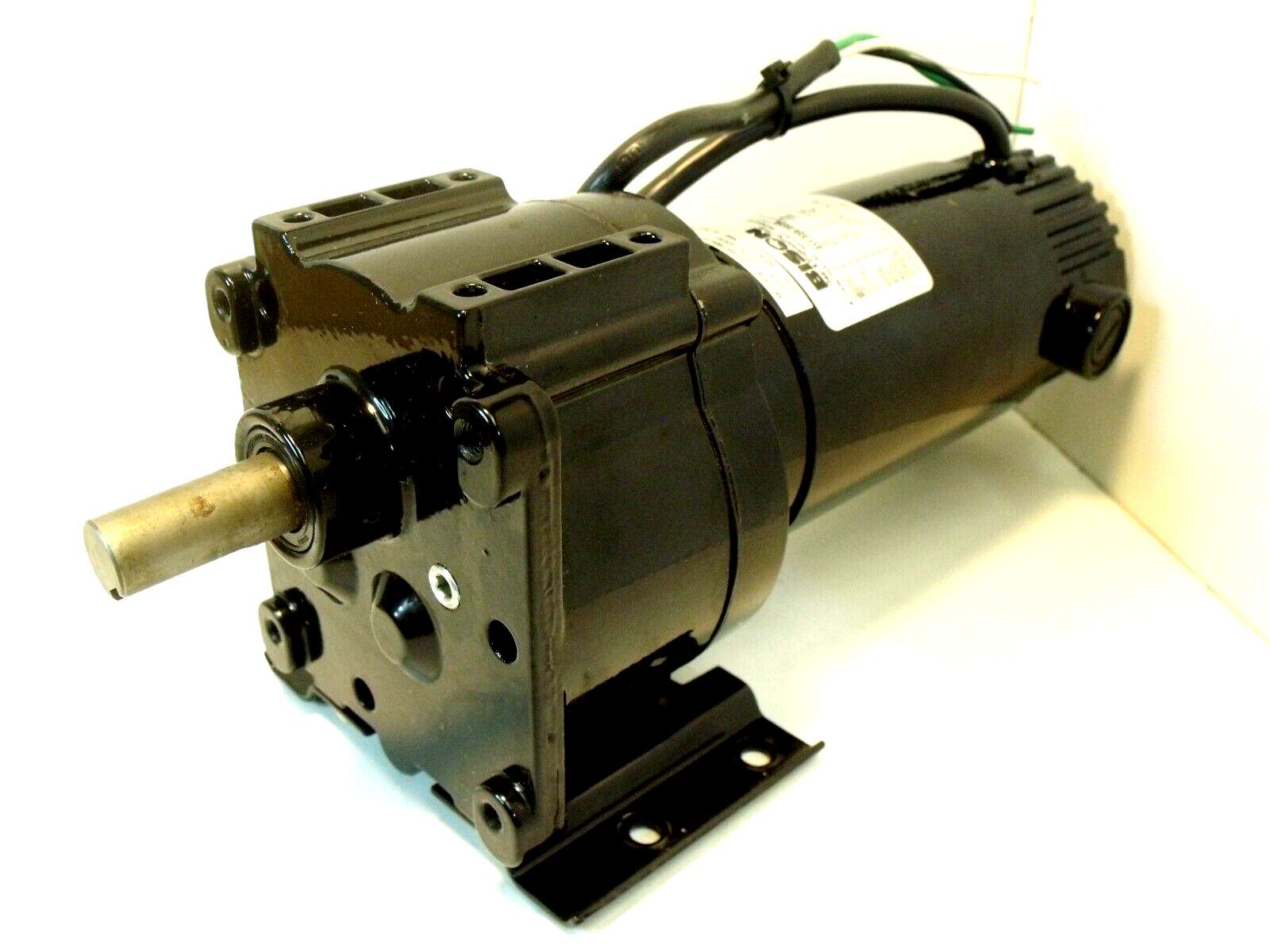 Bison 011-336-2036 DC Gearmotor: 90 / 130 VDC, 50 / 72RPM, 35.8:1