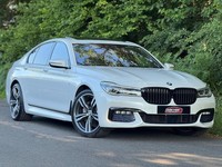 2017 BMW 7 SERIES 740i M Sport 4dr Auto White *FULL BMW SERVICE HISTORY*