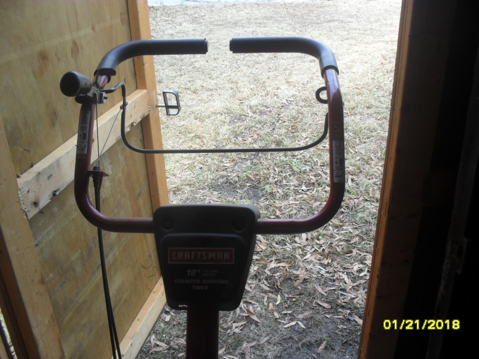 Craftsman 208cc Ground Tiller