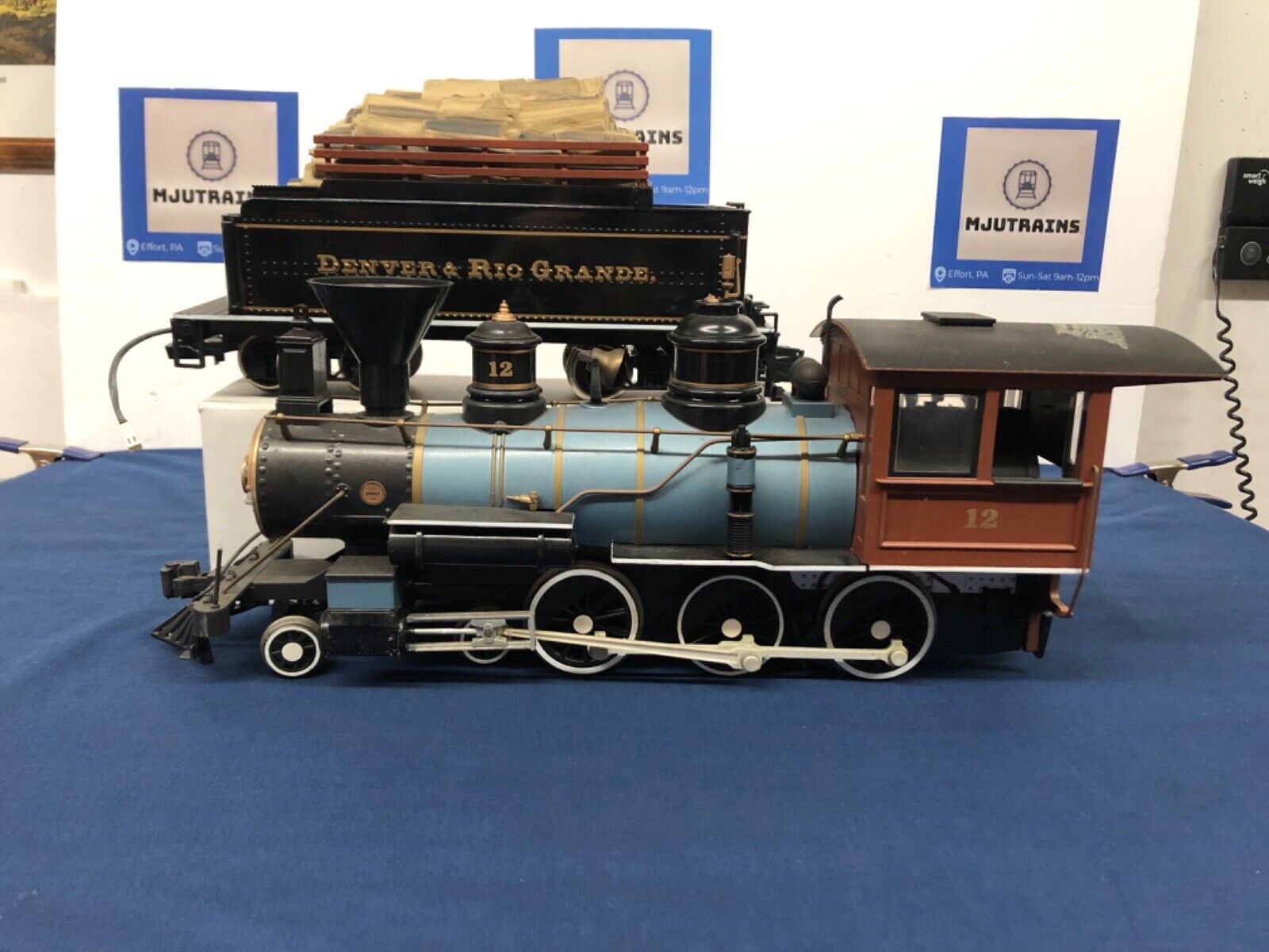 Bachmann G Big Hauler D&RG #12 4-6-0 Steam Engine w/ Sound NO BOX (1) Bachmann G Big Hauler D&RG #12 4-6-0 Steam Engine w/ Sound NO BOX (1)