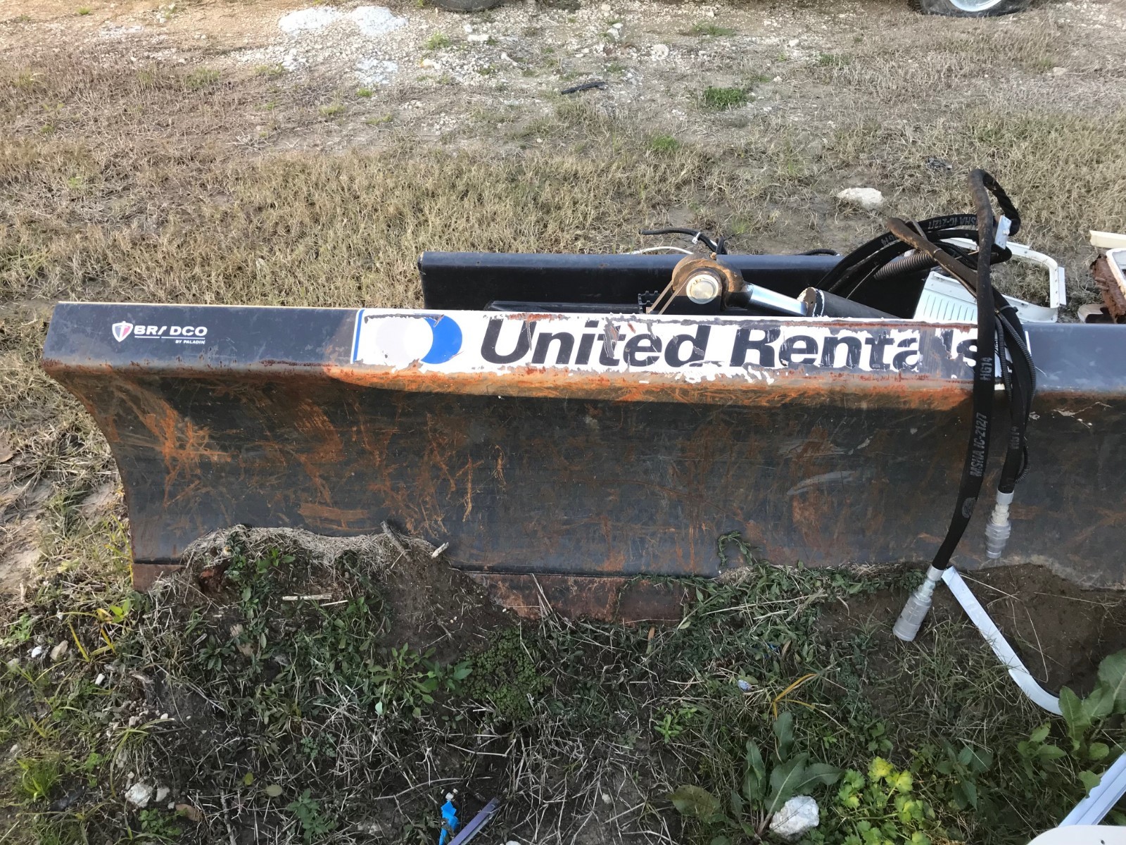 SKID STEER 6-WAY DOZER BLADE BRADCO 84