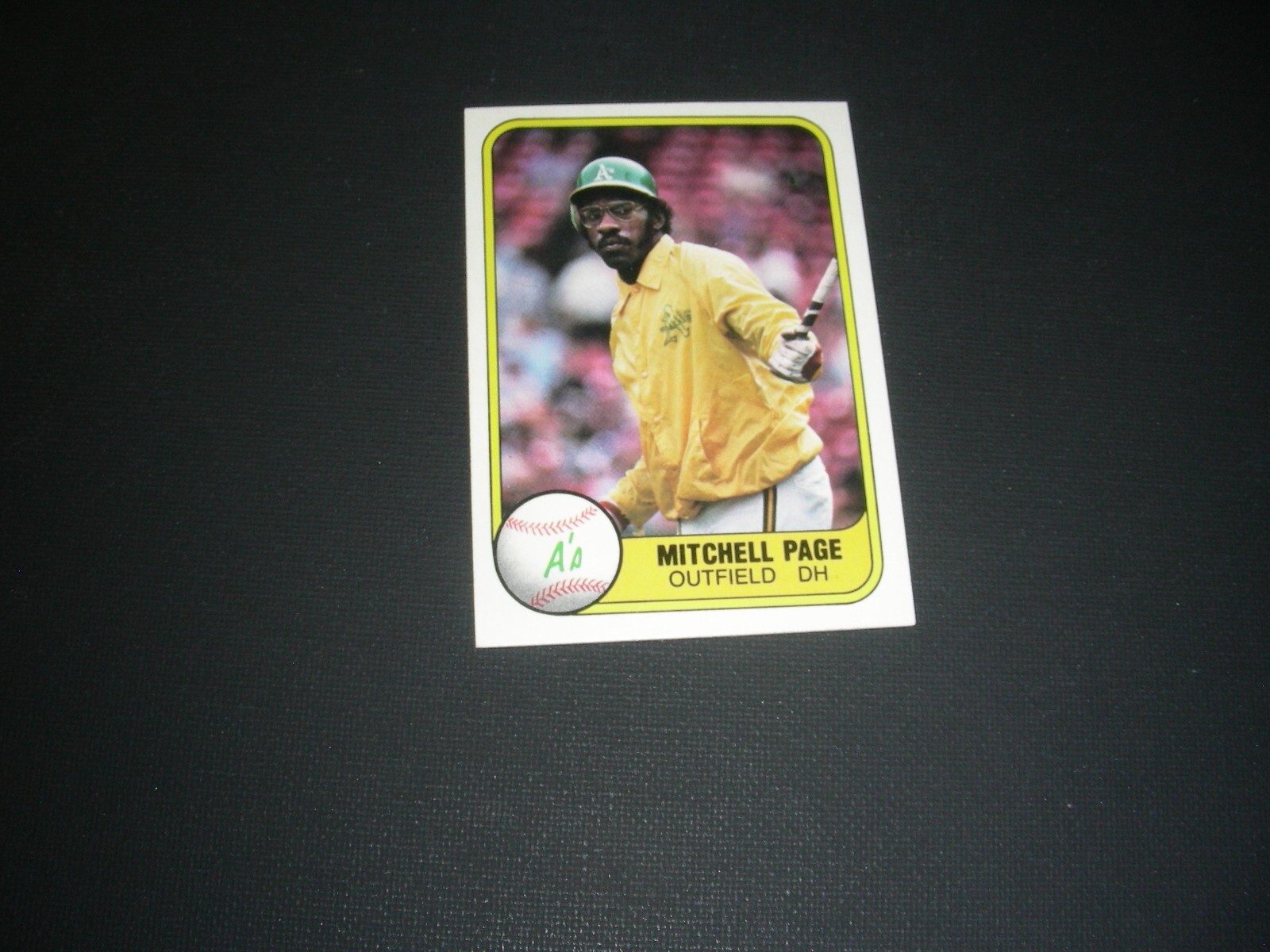 ミッチェルページ Mitchell Page 1981 Fleer card #580 | eBay