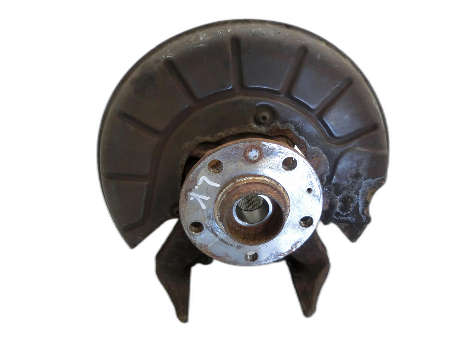 VW Golf 5M Plus 04-08 1,4 59KW Achsschenkel Radnabe mit ABS Links Vorne  - Bild 1