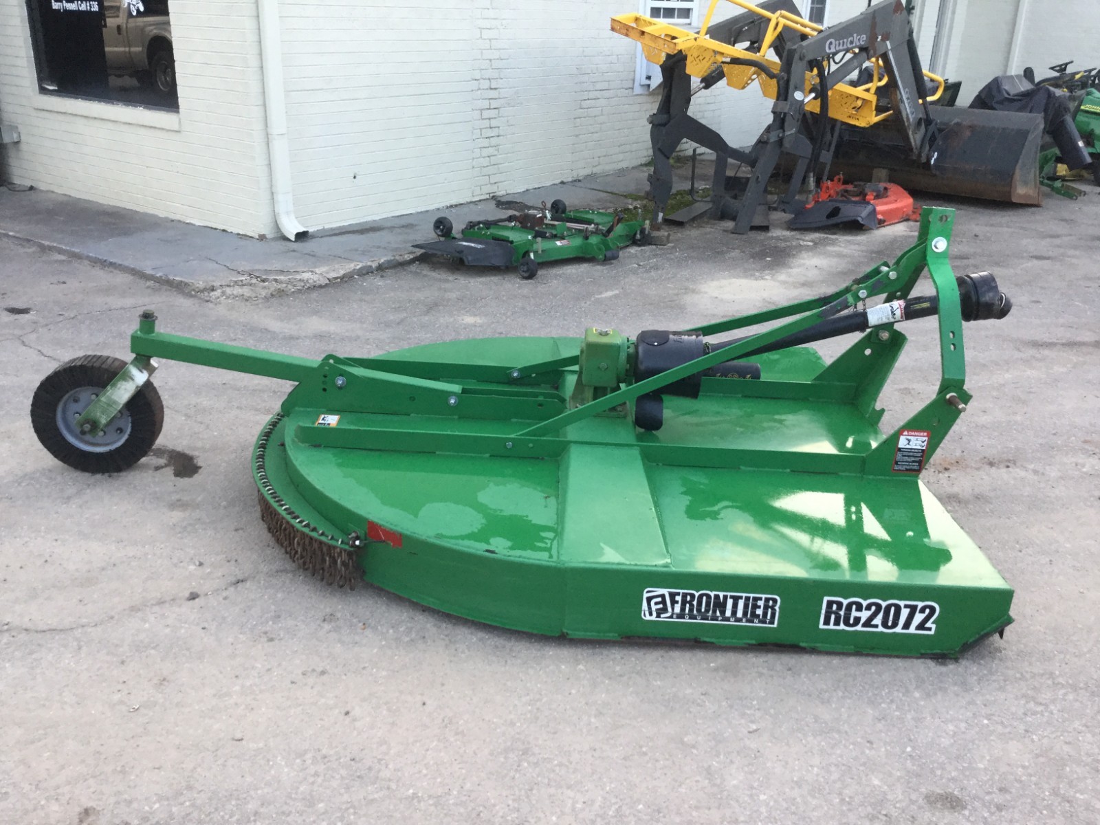 Very Nice Frontier RC2072 6 FT Bush Hog with PTO Shaft and Slip Clutch