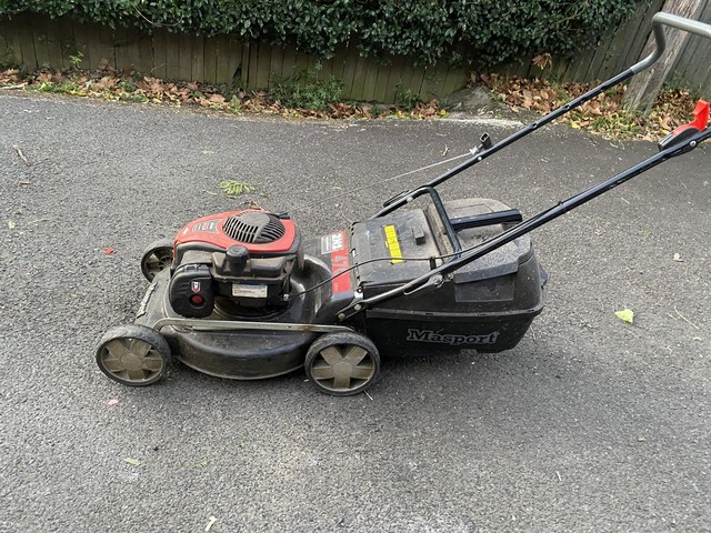 masport mulch and catch mower