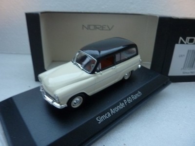 NOREV COLLECTION REF 576010 SIMCA P 60 RANCH NEUF EN BOITE