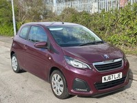 2017 Peugeot 108 1.0 Active 3dr HATCHBACK Petrol Manual