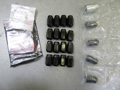 McGard 84558 Black M12 x 1.5 Cone Seat Lug Nut and Lock Set 1.5'' Length READ