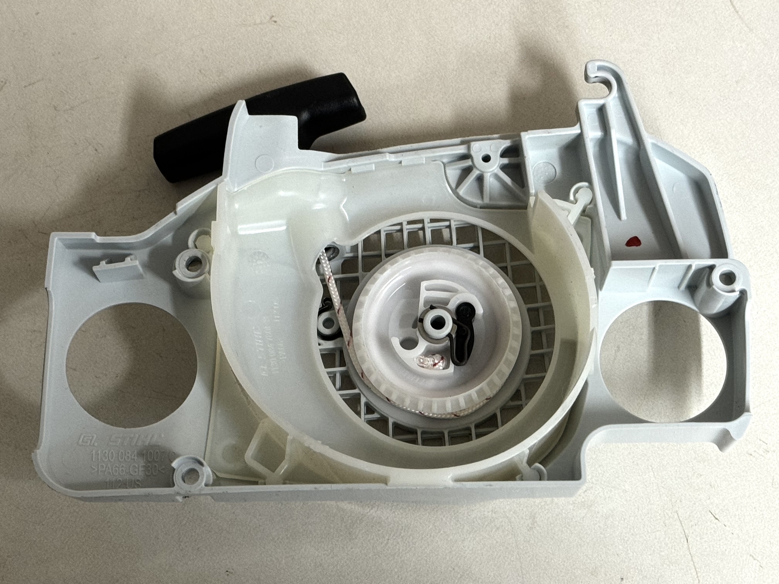 STIHL OEM STARTER REWIND FAN ASSY. 1130 080 2110 / 2100 : STRIPPED NEW MS170 180 - Picture 2 of 3