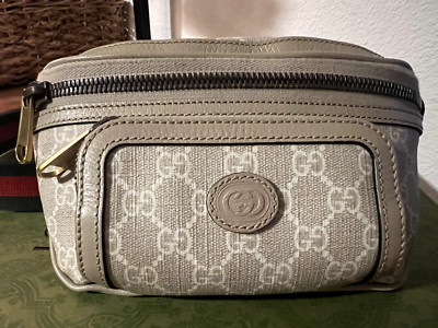 Gucci Belt Bag with Interlocking G New, Mint Condition