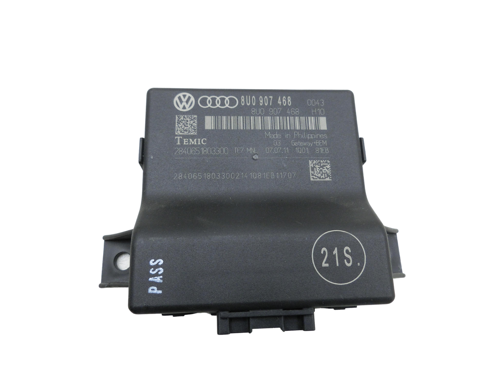 Control Unit ECU module Gateway BEM for Audi A1 8X 10-14 - Bild 1