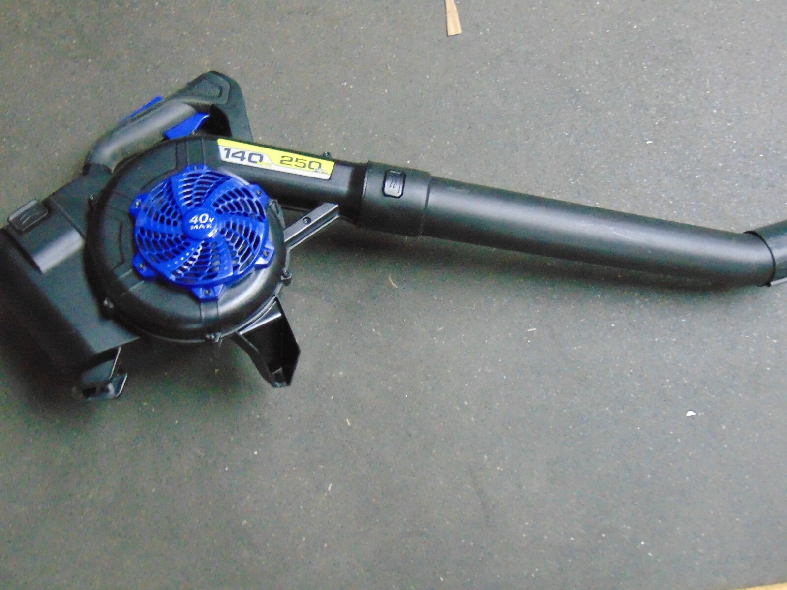 Kobalt 40 MAX Compact Jobsite Blower Motor Power Equipment BARE TOOL FED SHIP