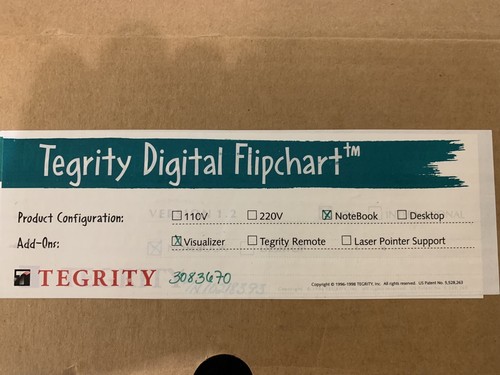 Tegrity Digital Flipchart for Meetings and Class Sessions - NEW