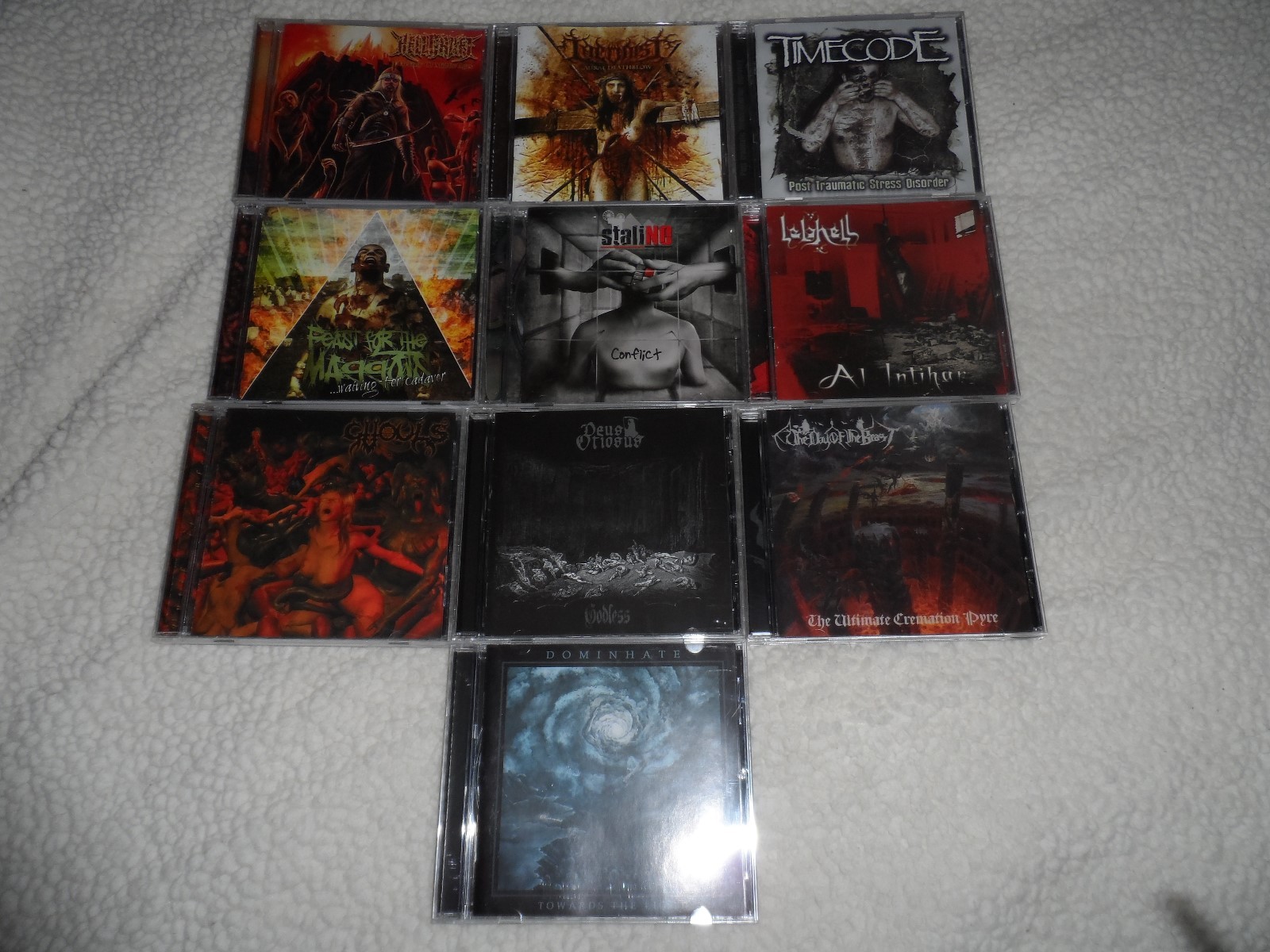 THRASH METAL / DEATH METAL GOREGRIND CD LOT SOME HTF. OOP. RARE COLLECTORS LOOK3