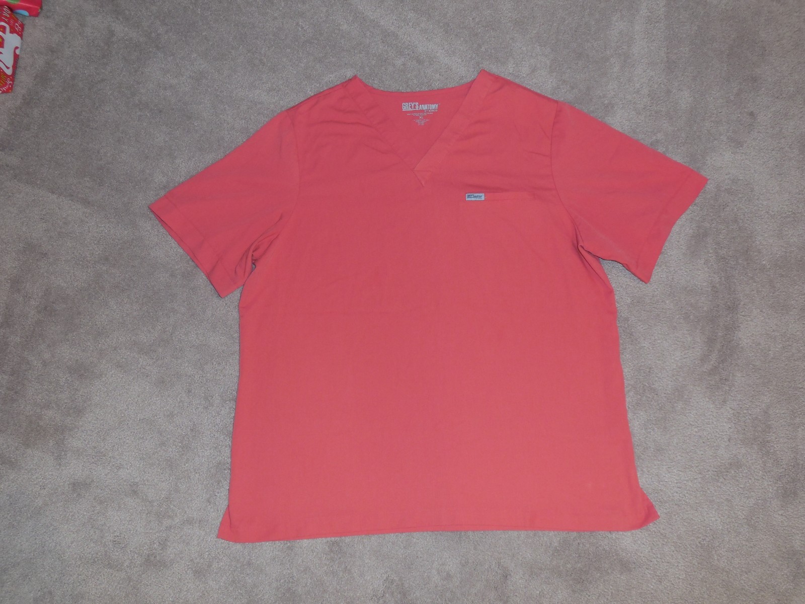 Womens Greys Anatomy Scrub Top Size XL