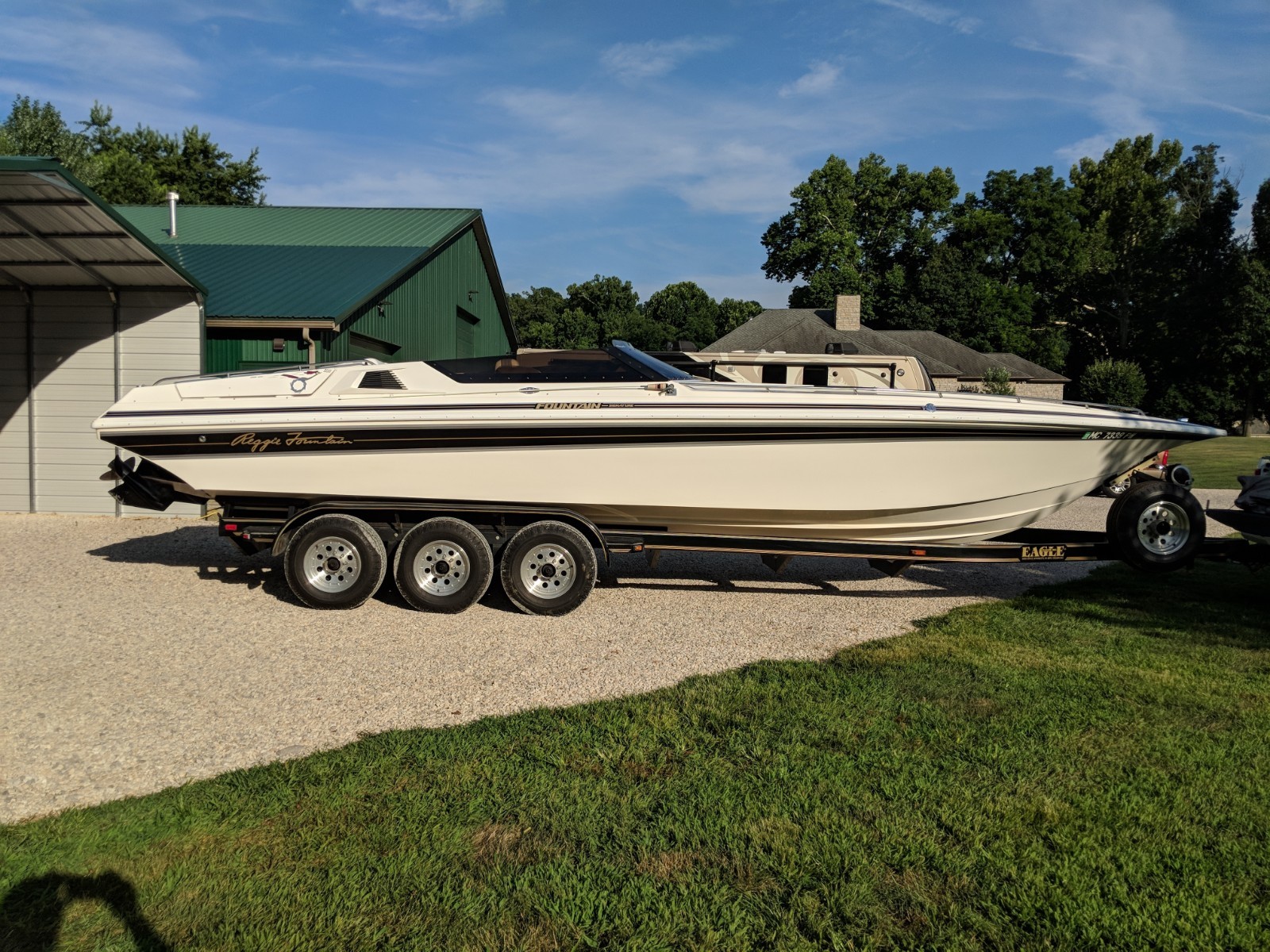 1992 Fountain 32' Fever. EXCELLENT Condition, LOW HOURS!!!!