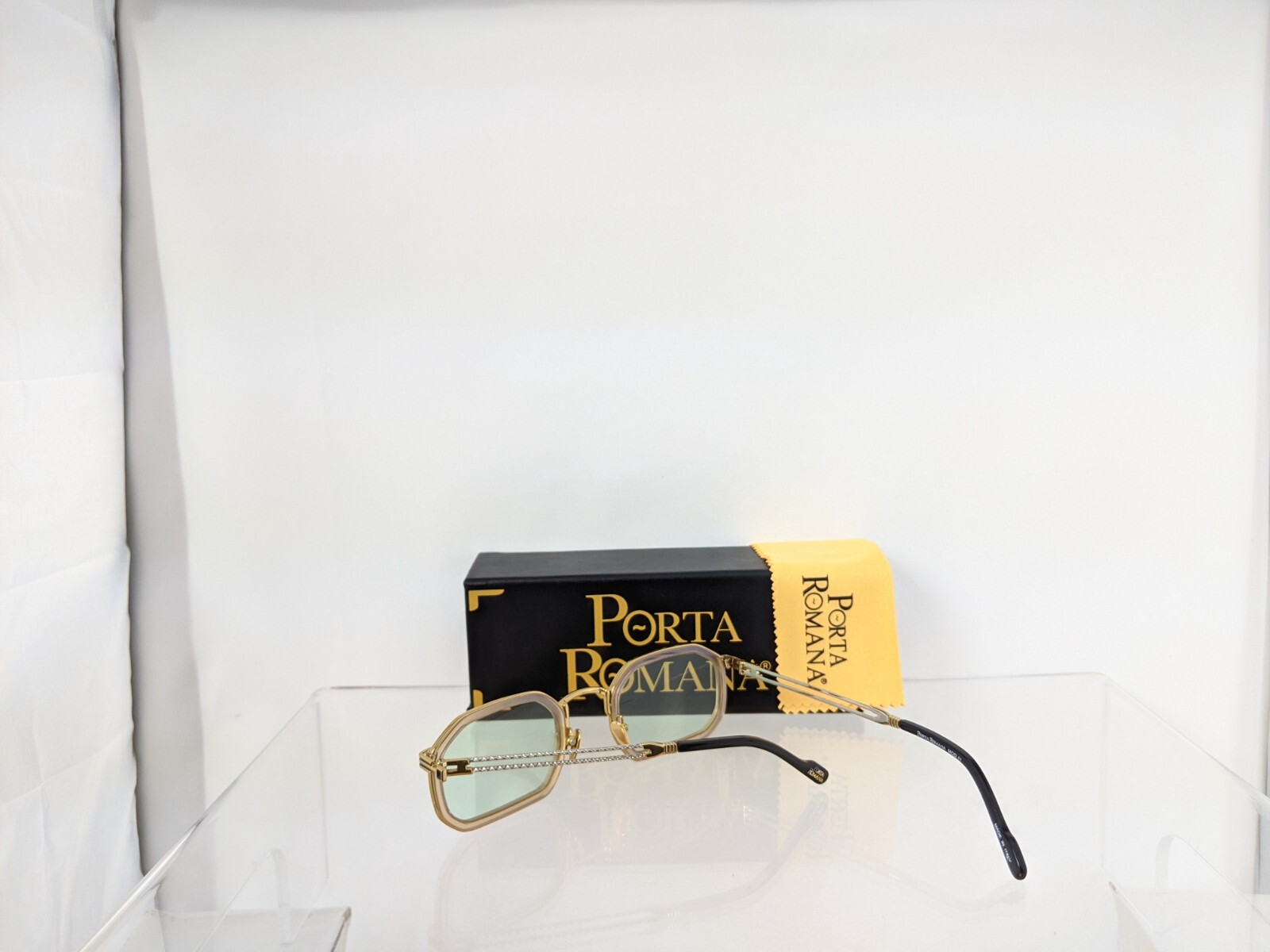 Pre-owned Porta Romana Authentic  Sunglasses Mod. 011 Col. 11a5 Vintage Frame In Gray