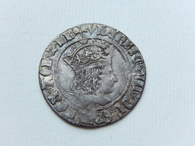 A252 - Henry VII Silver Hammered Groat. 1505-09 Pheon Mintmark.