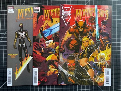 MARVEL MIDNIGHT SUNS #1 REG CVR + VINCENTINI, GAME COSTUME DESIGN VARIANTS
