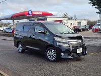 2012 Toyota Vellfire G PACKAGE BLACK 2.4 PETROL HYBRID 201(12) ULEZ FREE, 7 SEAT