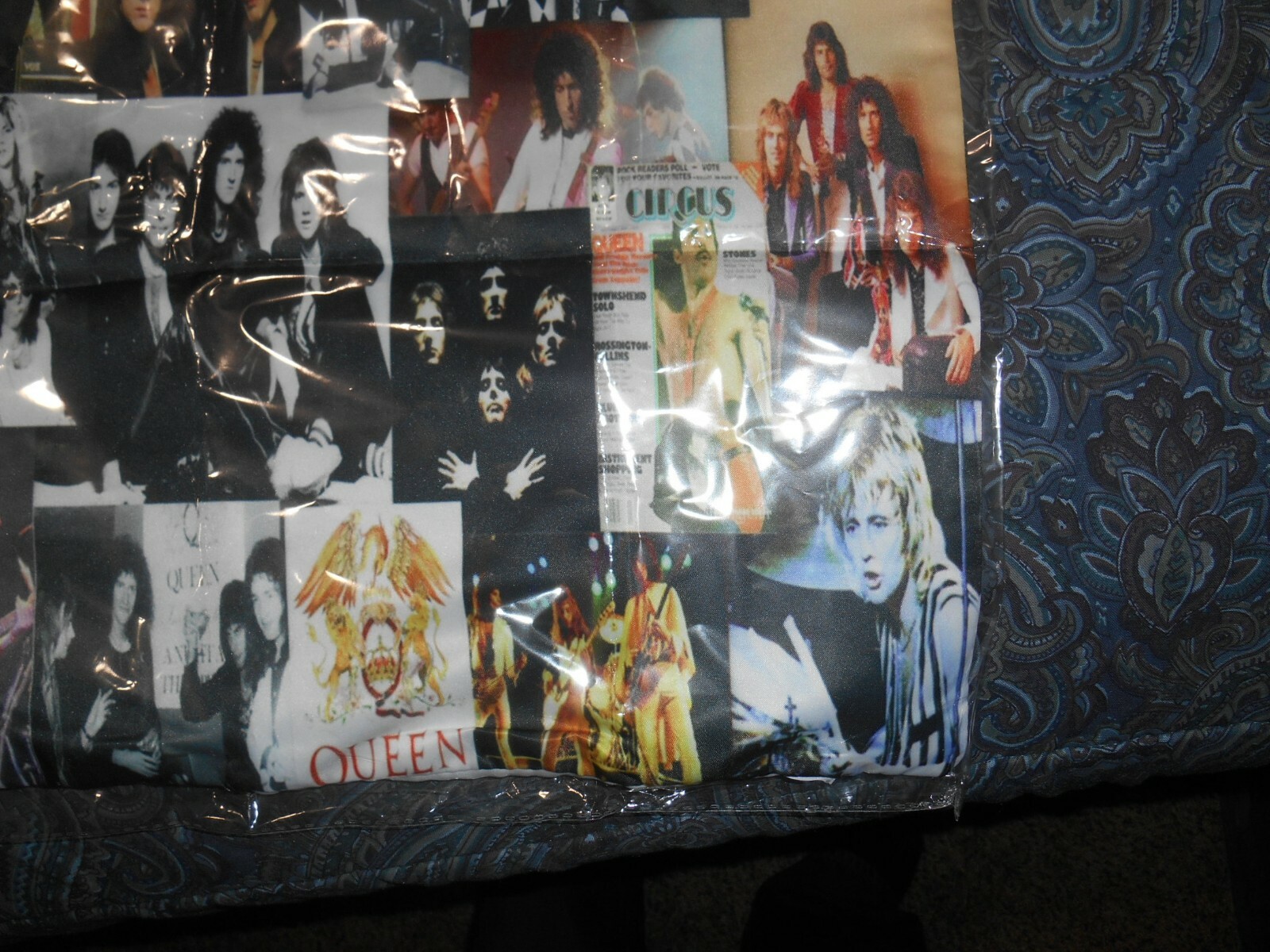 Queen Band Photo Image Pillow Cover or Sham 13