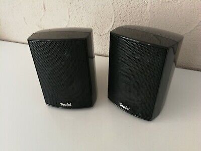 2x Teufel Satelliten Lautsprecher K30FR  - 70W - Hochglanz schwarz 