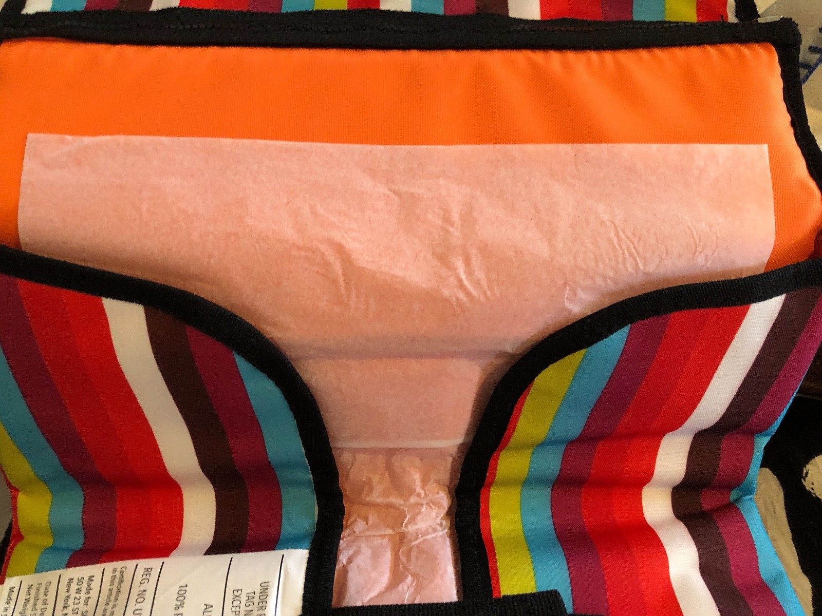 Skip Hop Giggle Better Basics Striped Pronto! Mini Wristlet Diaper Changer