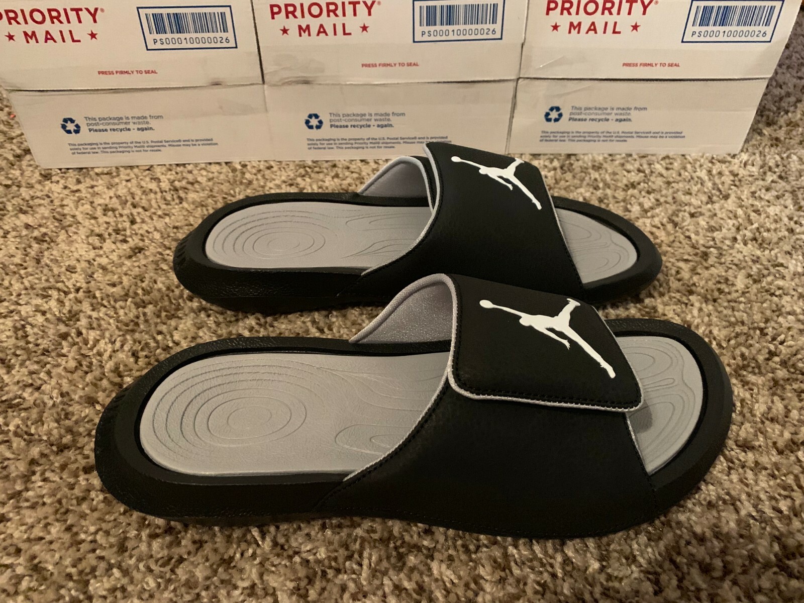 jordan velcro slides