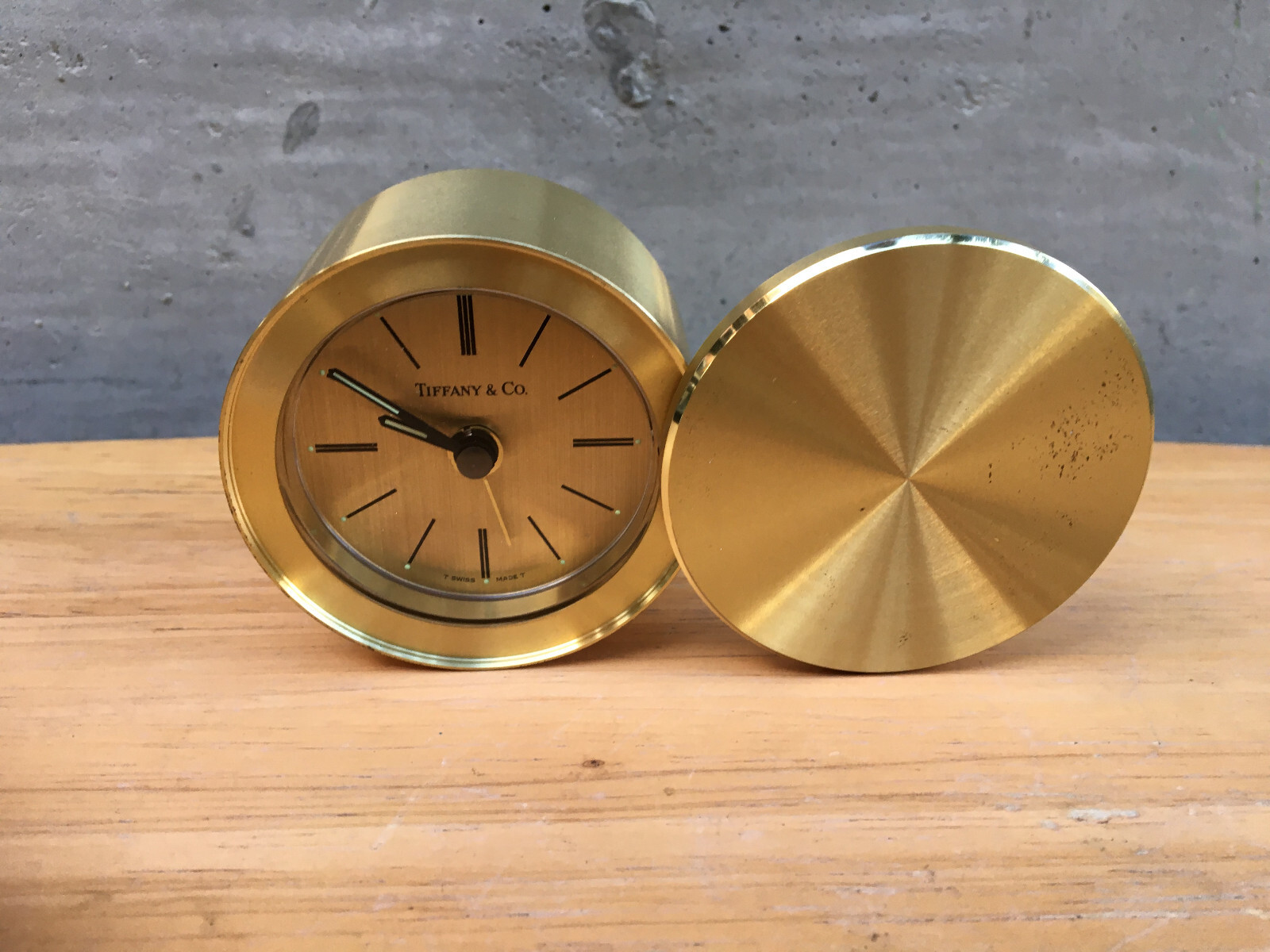 【Tiffany/ティファニー】Travel clock Tiffany & Co. 8-Day Travel Clock – Analog:Shift