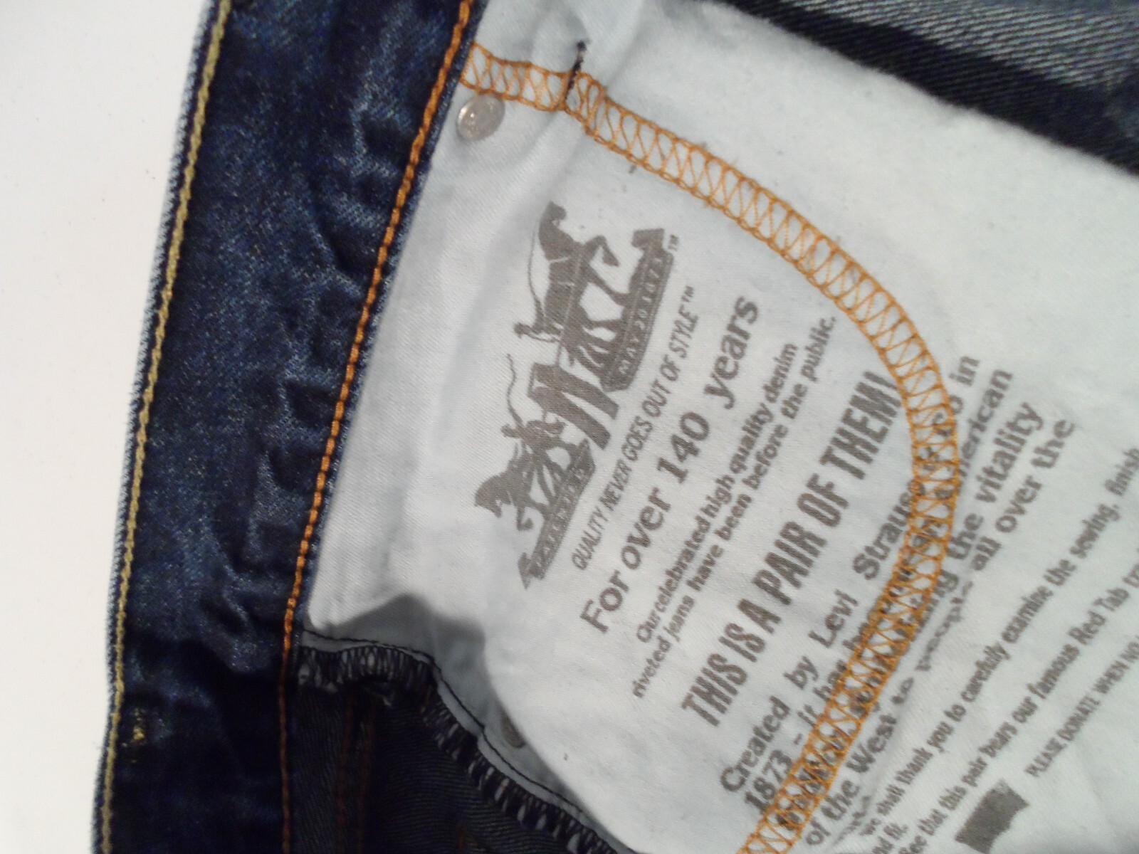 Джинсы Lot of 2 Levis 513 \u0026 559 Men's 
