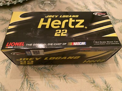 joey logano 1/24 Black Hertz 2013 Nationwide Some Shelf Wear