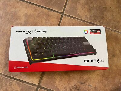 HyperX x Ducky One 2 Mini Mechanical Gaming Keyboard (Black) *FREE SHIPS FAST*