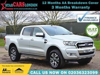2018 Ford Ranger 2.2 TDCi Limited 1 Auto 4WD Euro 5 4dr PICK UP Diesel Automatic
