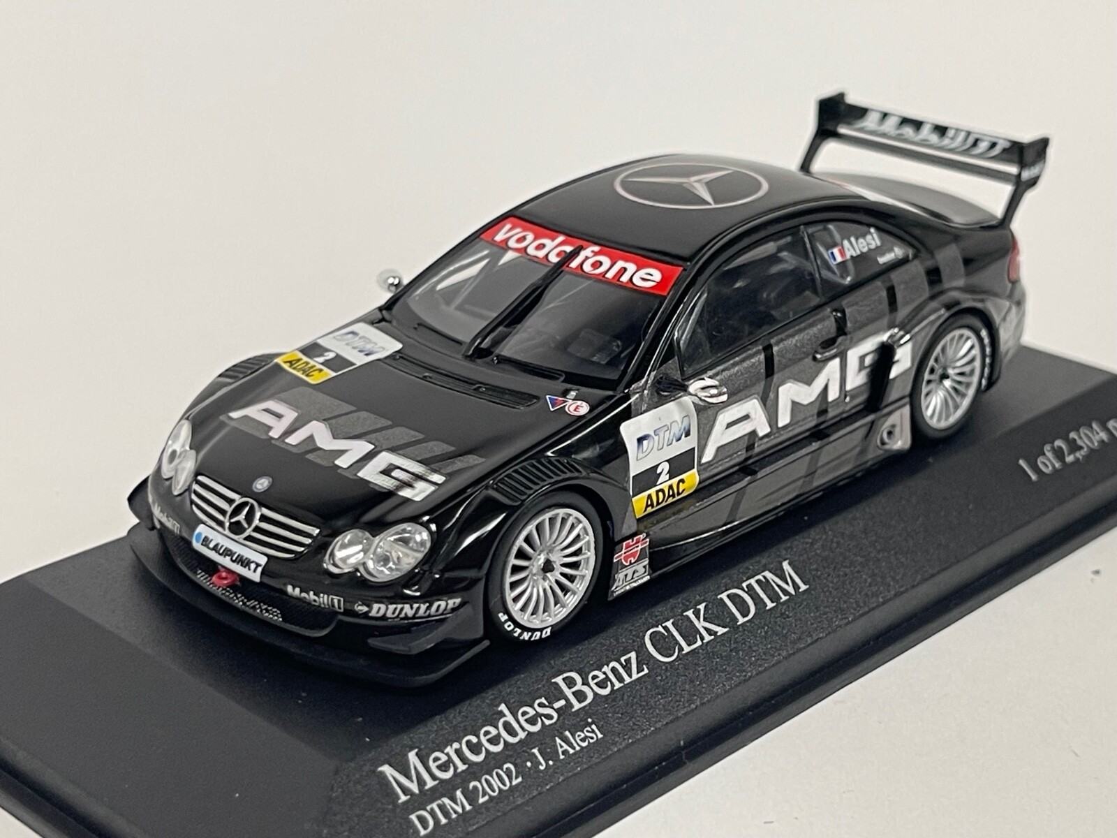 1/43 Minichamps Mercedes CLK DTM 2002 Team AMG J.Alesi #02