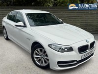 ✿2015/65 BMW 5 Series 520d [190] SE 4dr Step Auto, White ✿FSH ✿ONE OWNER✿