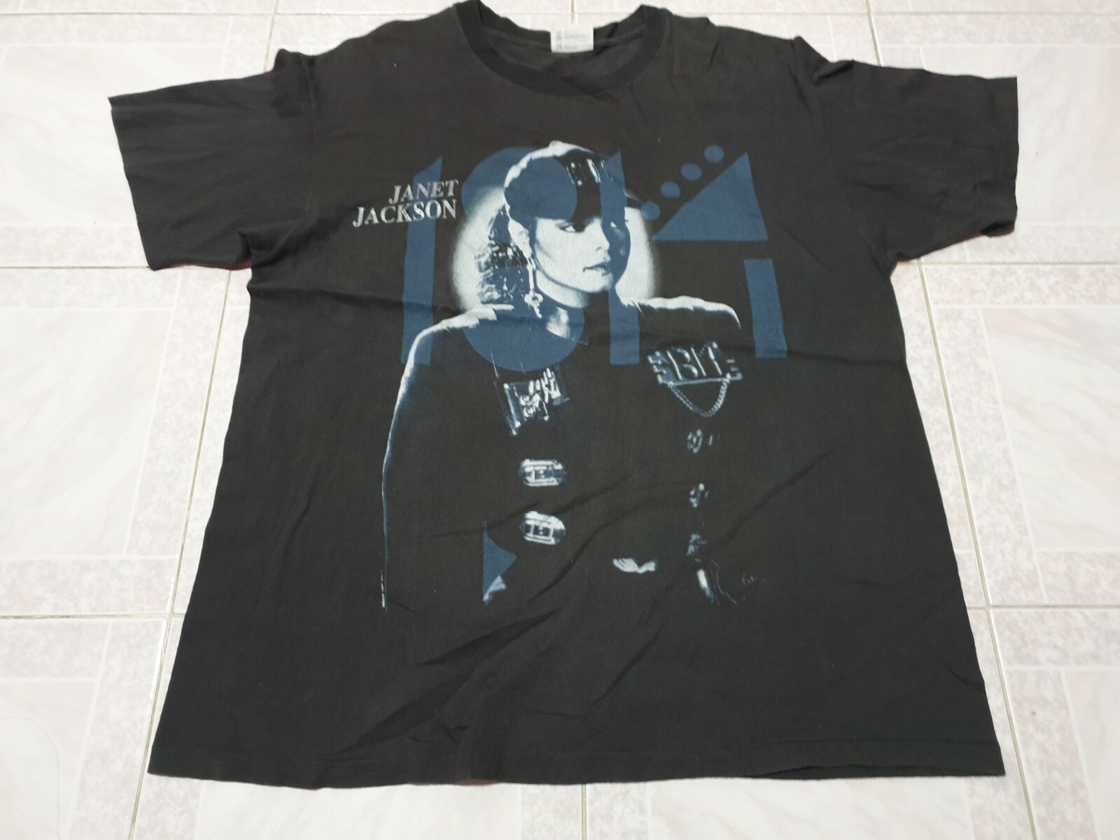 JANET JACKSON Tシャツ Paint Swatch Tee (L) JANET JACKSON Tシャツ Paint Swatch Tee (L) Janet Jackson