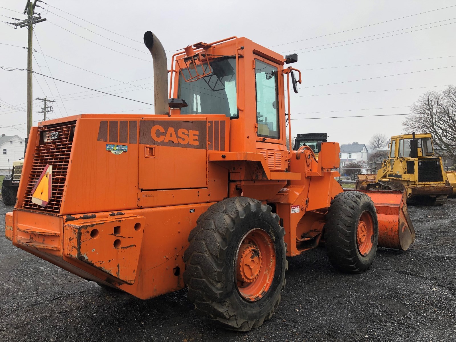 1992 CASE 621 6544 HRS QUICK ATTACH