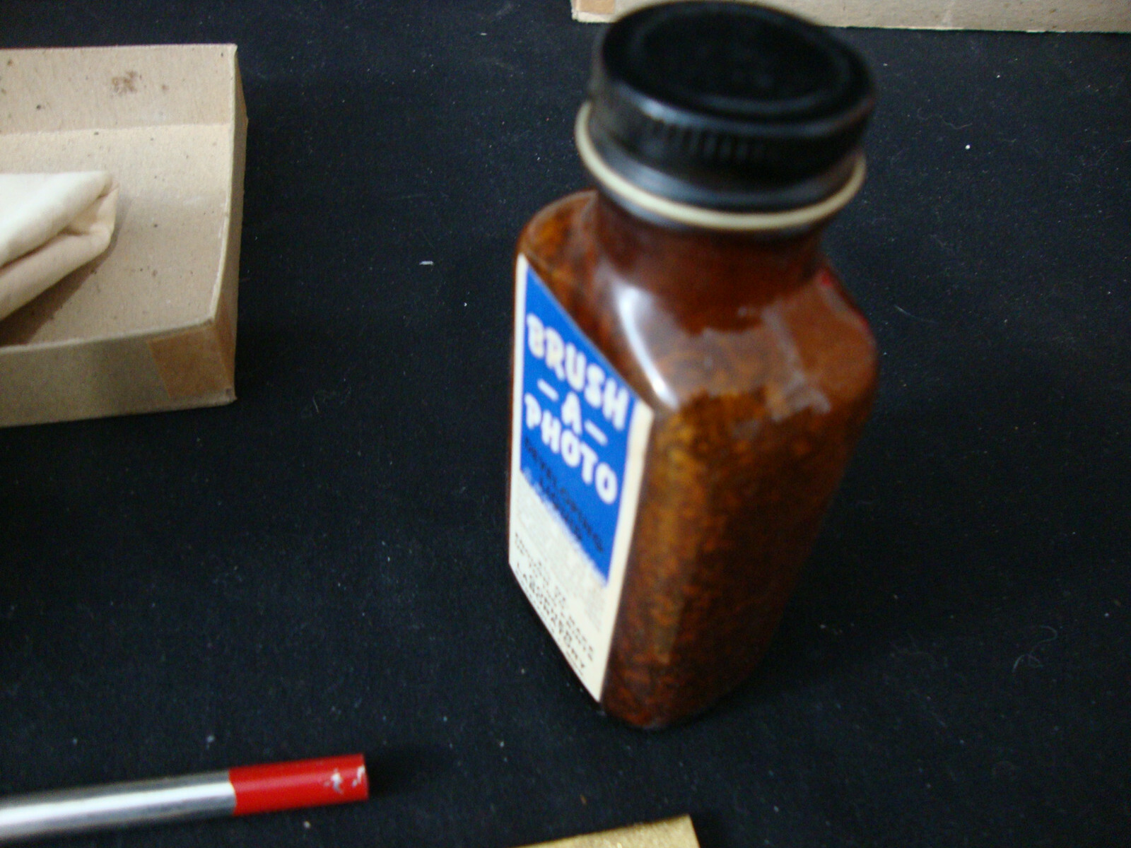 Vintage BRUSH-A-PHOTO Photo Print Kit - Gopher Laboratory - AS IS