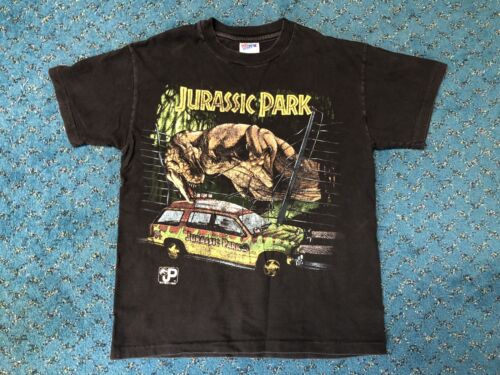 Vintage Jurassic Park T Shirt 1993 Hanes Size Youth Large Vintage Jurassic Park T Shirt 1993 Hanes Size Youth Large
